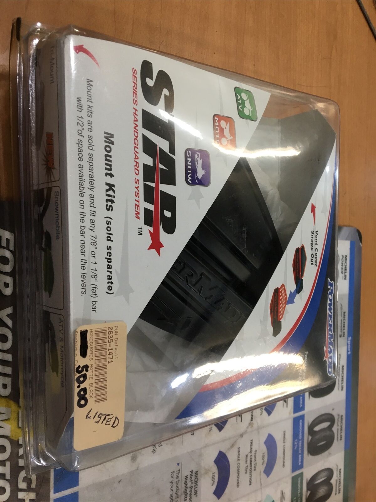 Powermadd Handguards Matte Black #0635-1471