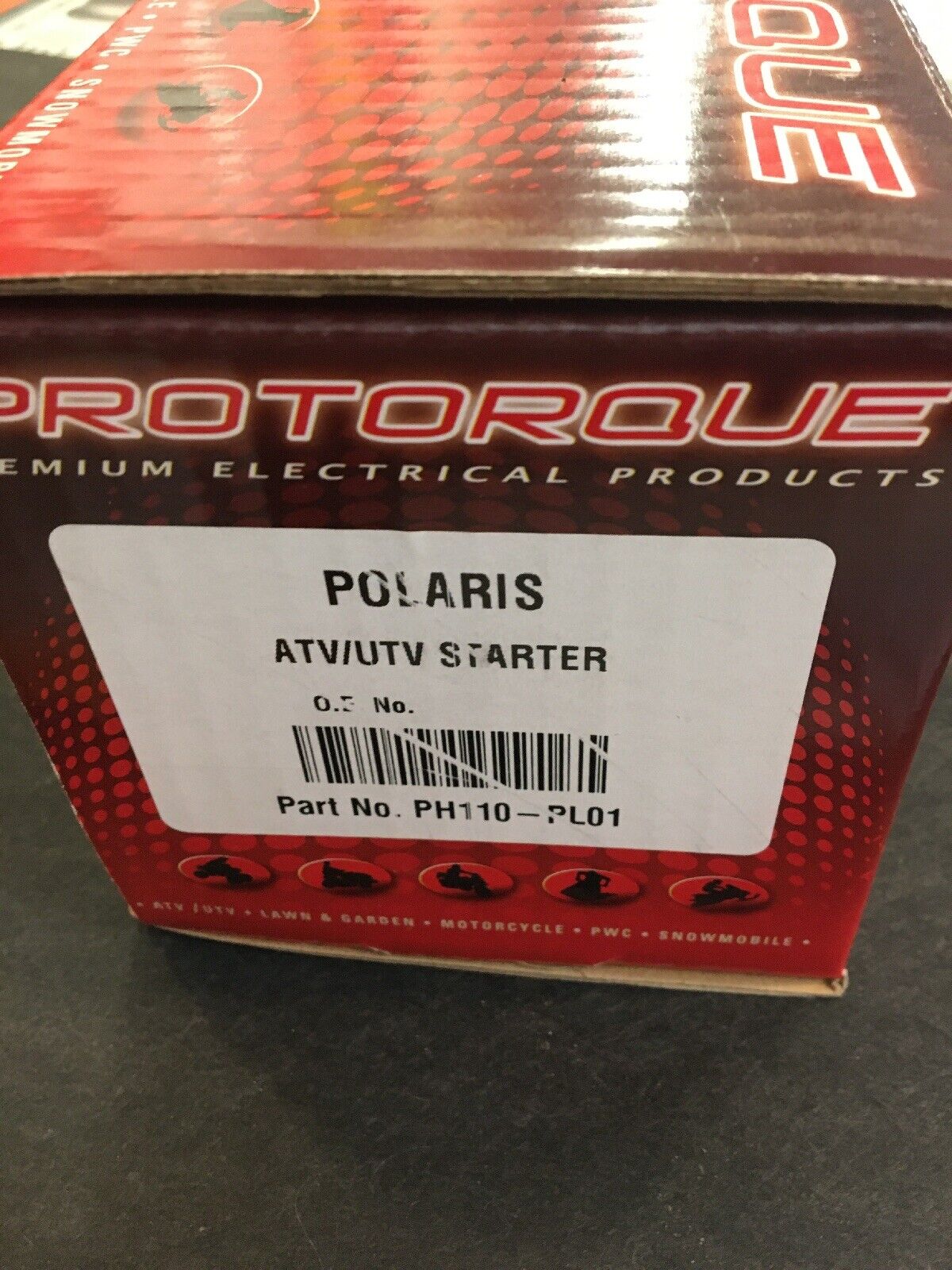 Protorque Starter Motor Polaris ATV/UTV #PH110-PL01