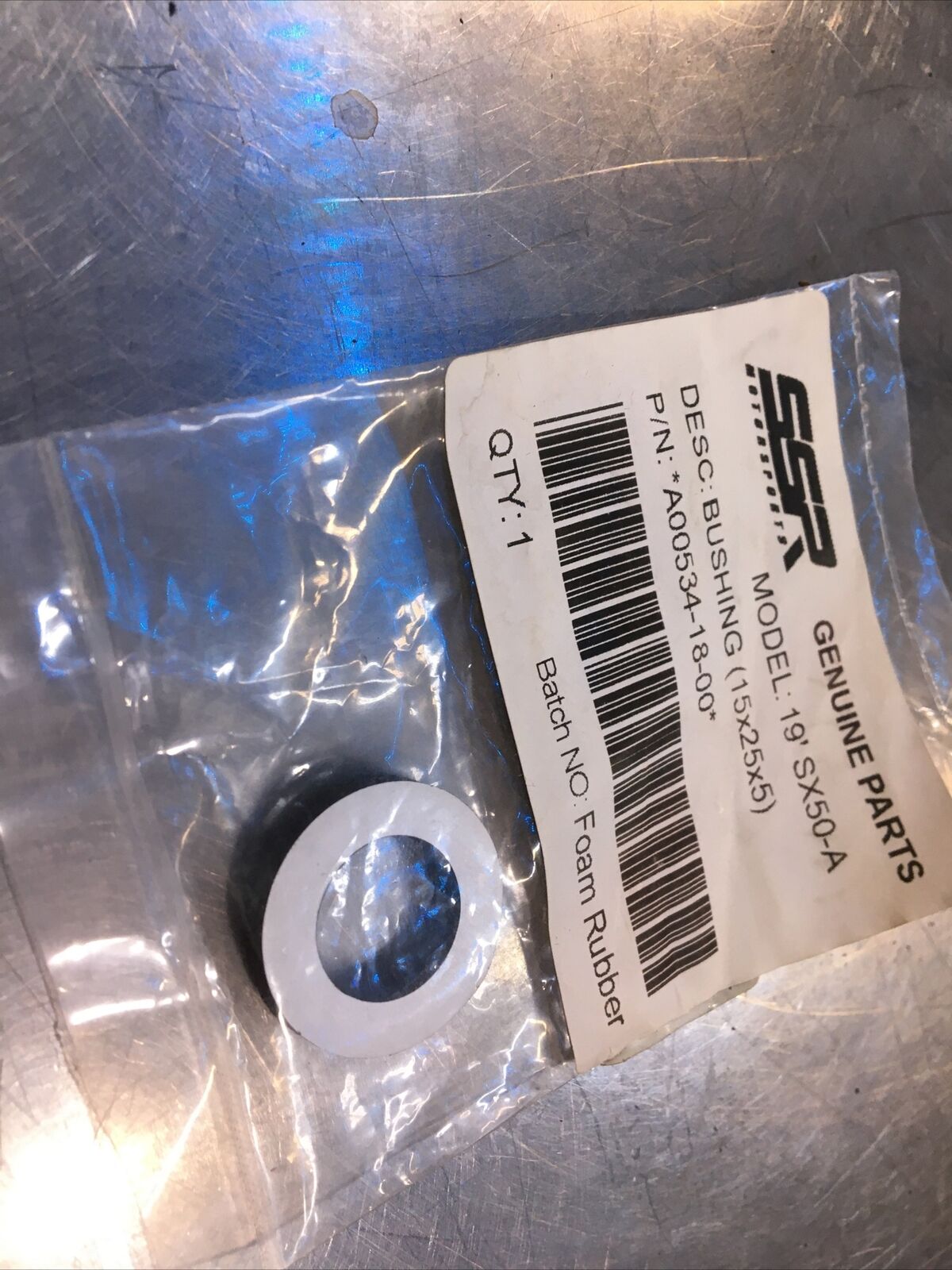 SSR MOTORSPORTS Rear Wheel Bearing Spacer Bushing #A00534-18-00