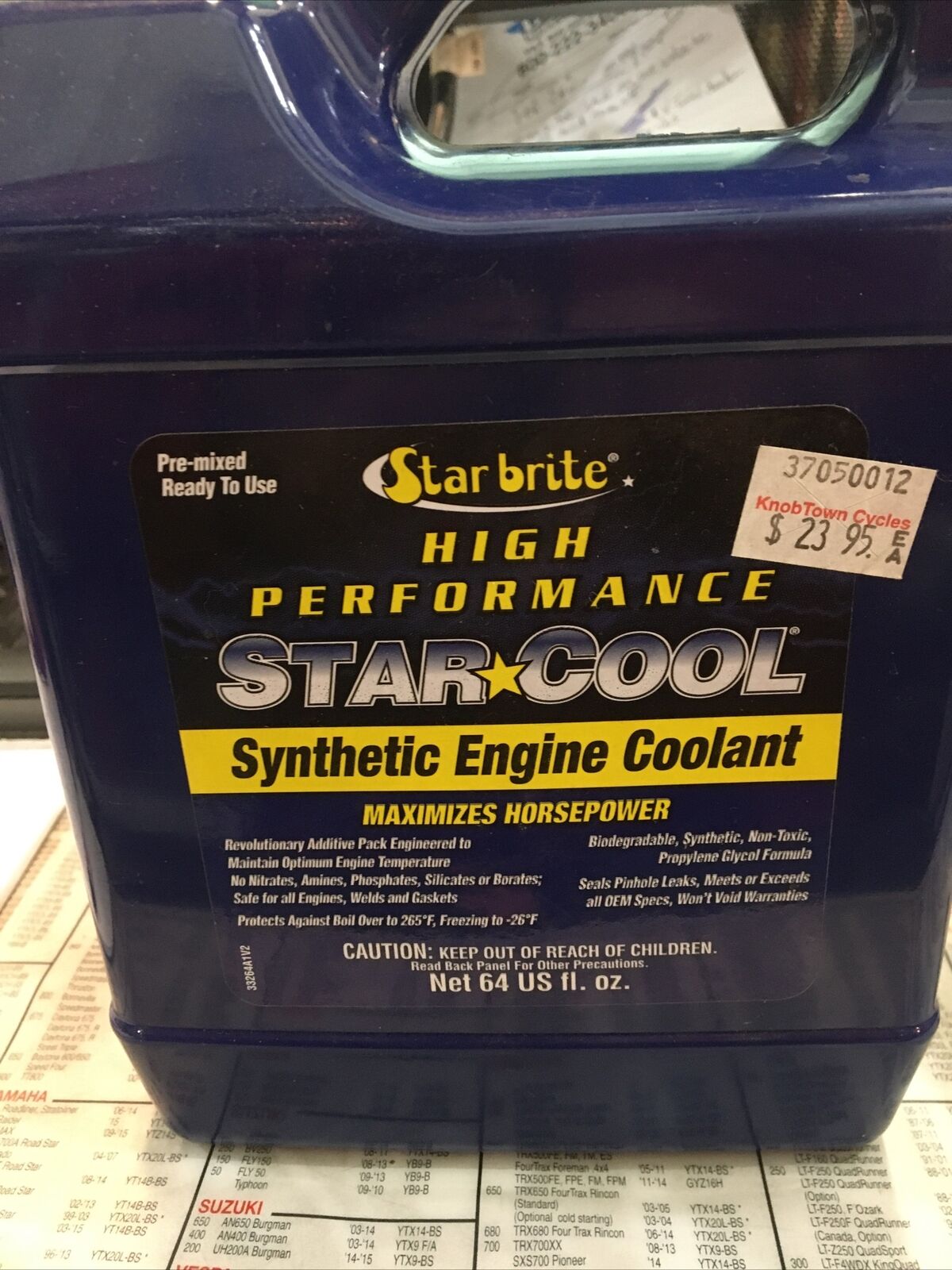 Star Cool Engine Premixed Coolant 64oz #3705-0012