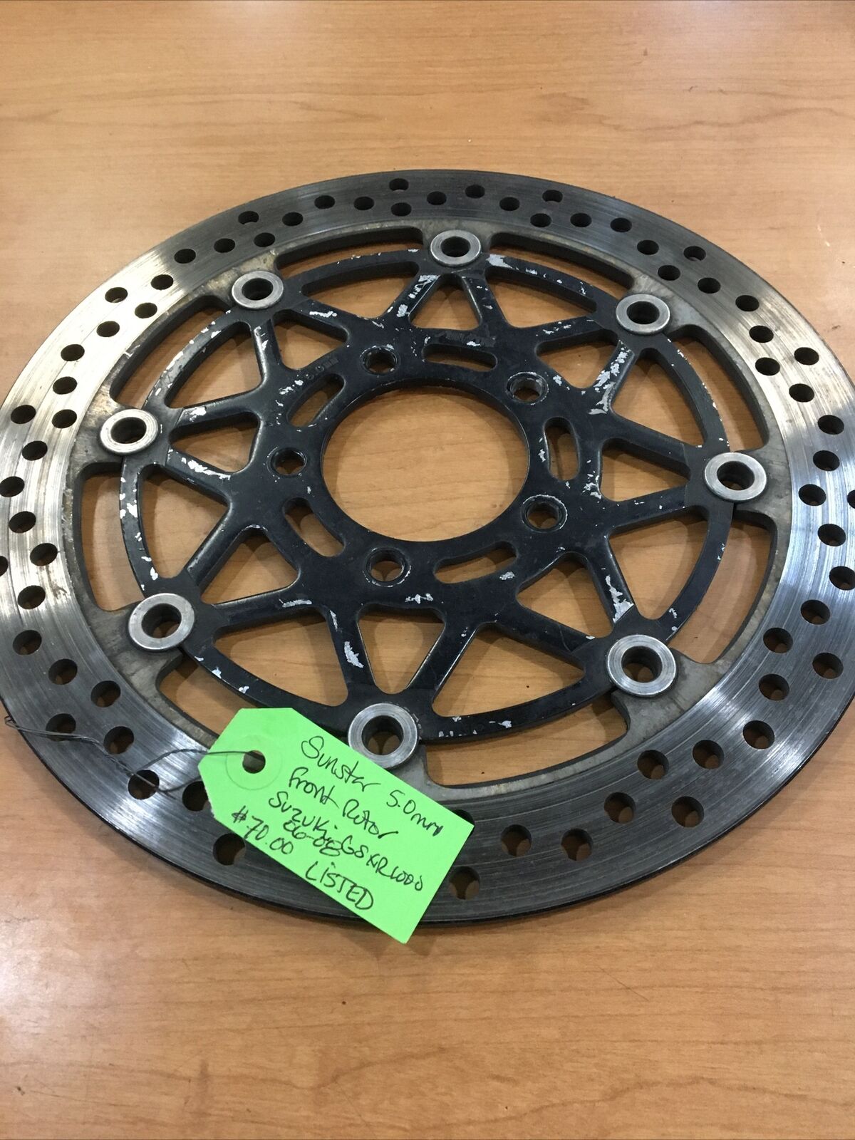 Suzuki front brake rotor