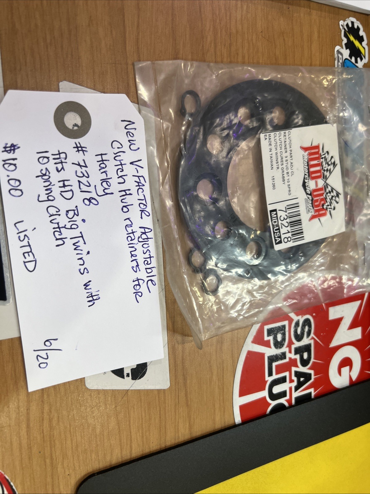 V-Factor Adjustable Clutch Hub Retainers For Harley #73218