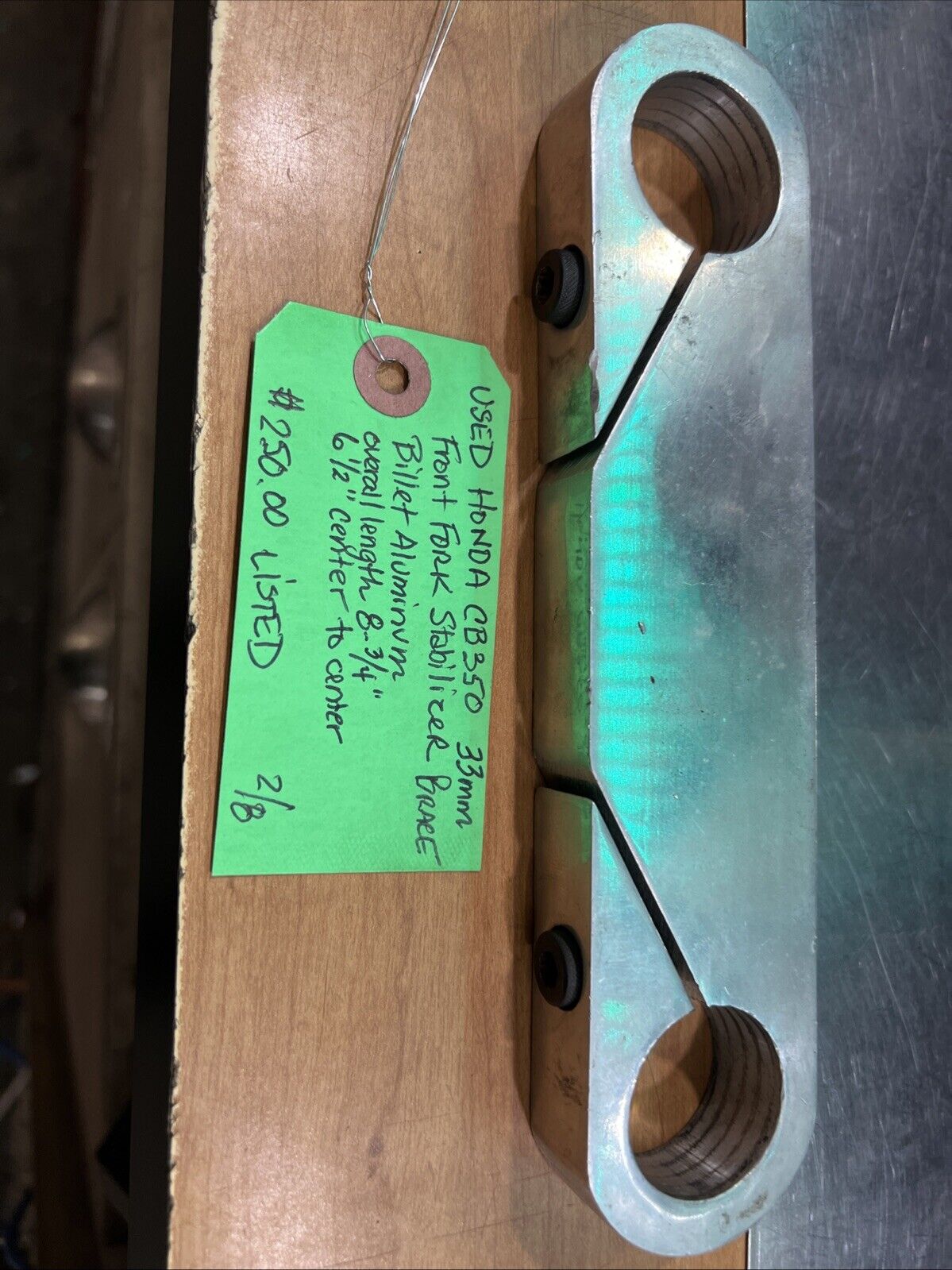 Honda CB350 33mm Front Fork Stabilizer Brace