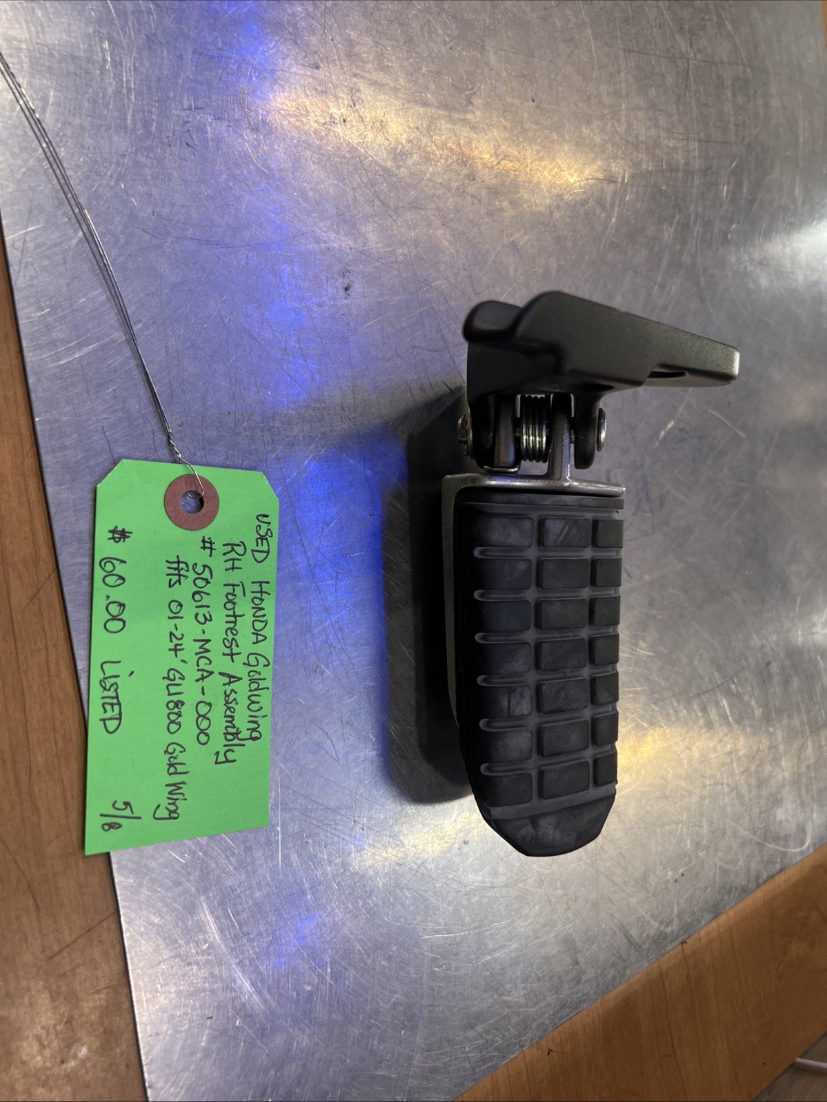 Honda Gold Wing RH Footrest Assembly #50613-MCA-000