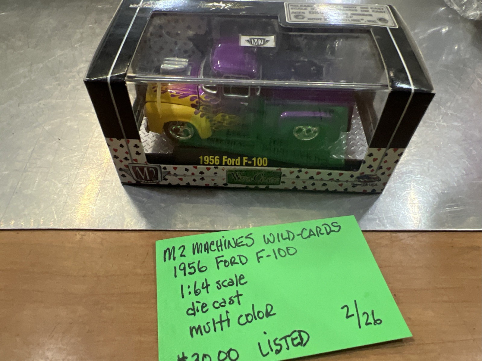 M2 Machines Wild-Cards 1956 Ford F-100