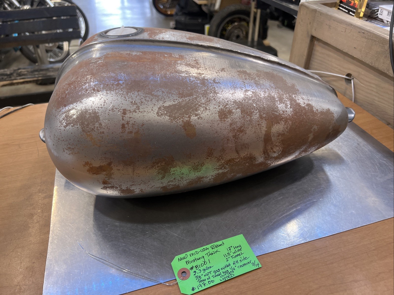 Mid-Usa Ribbed Mustang Tank #81001