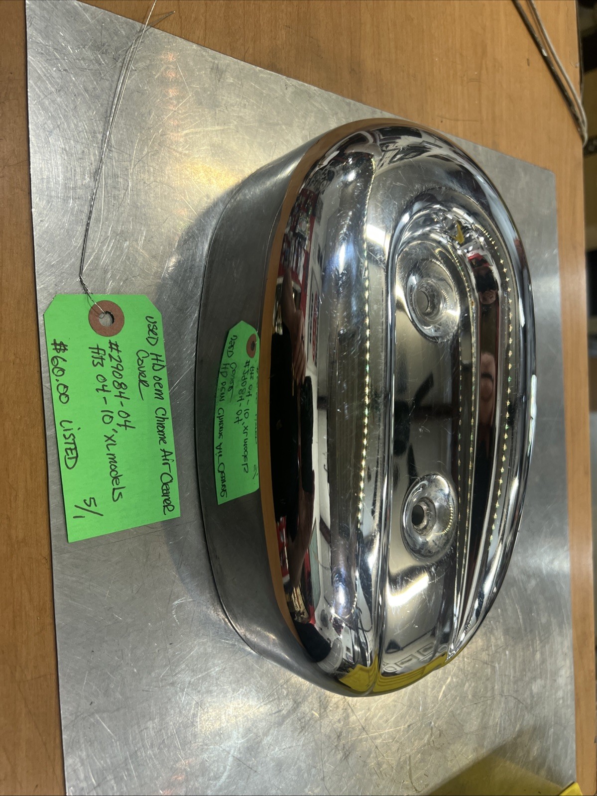 Harley Davidson oem Chrome Air Cleaner Cover #29084-04