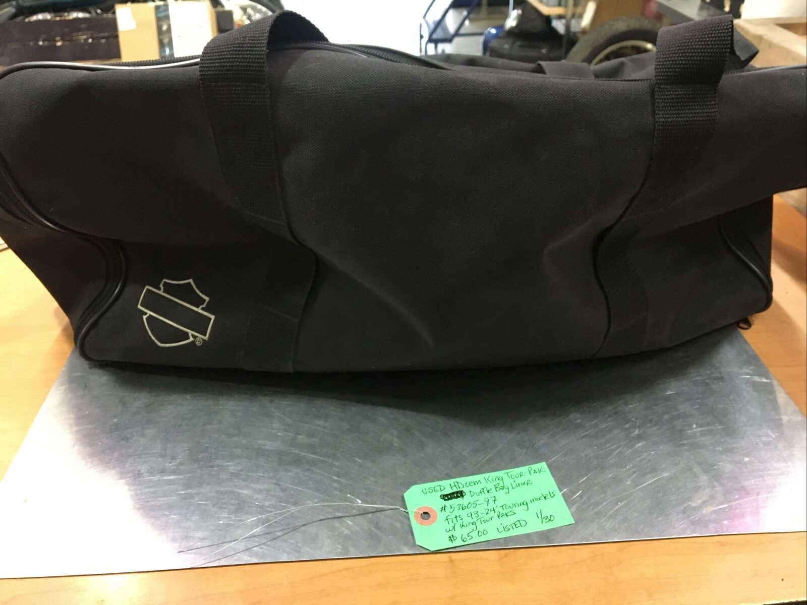 Harley Davidson oem King Tour-Pak Duffel Bag Liner #53605-97