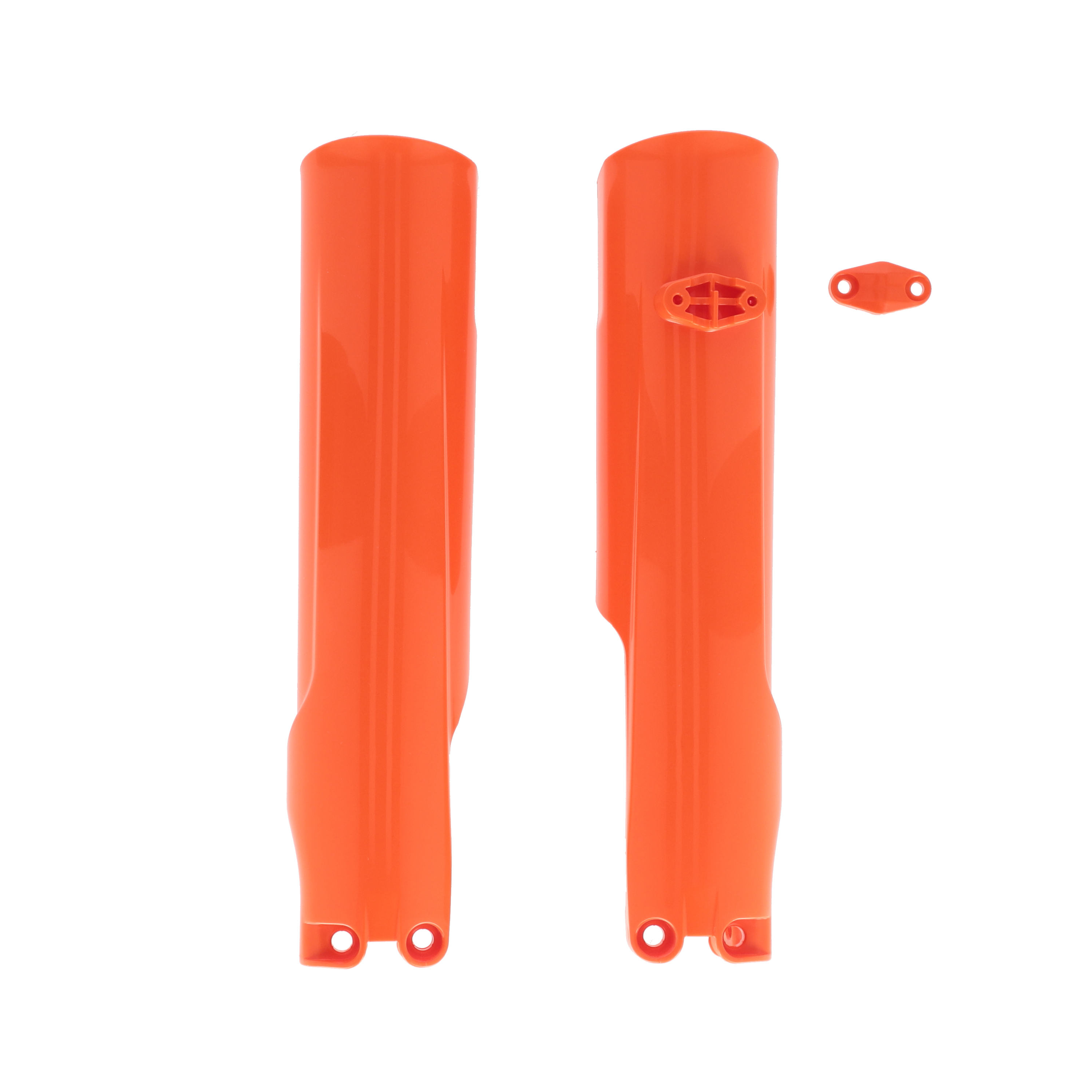 LOWER FORK CVR SET KTM ORANGE