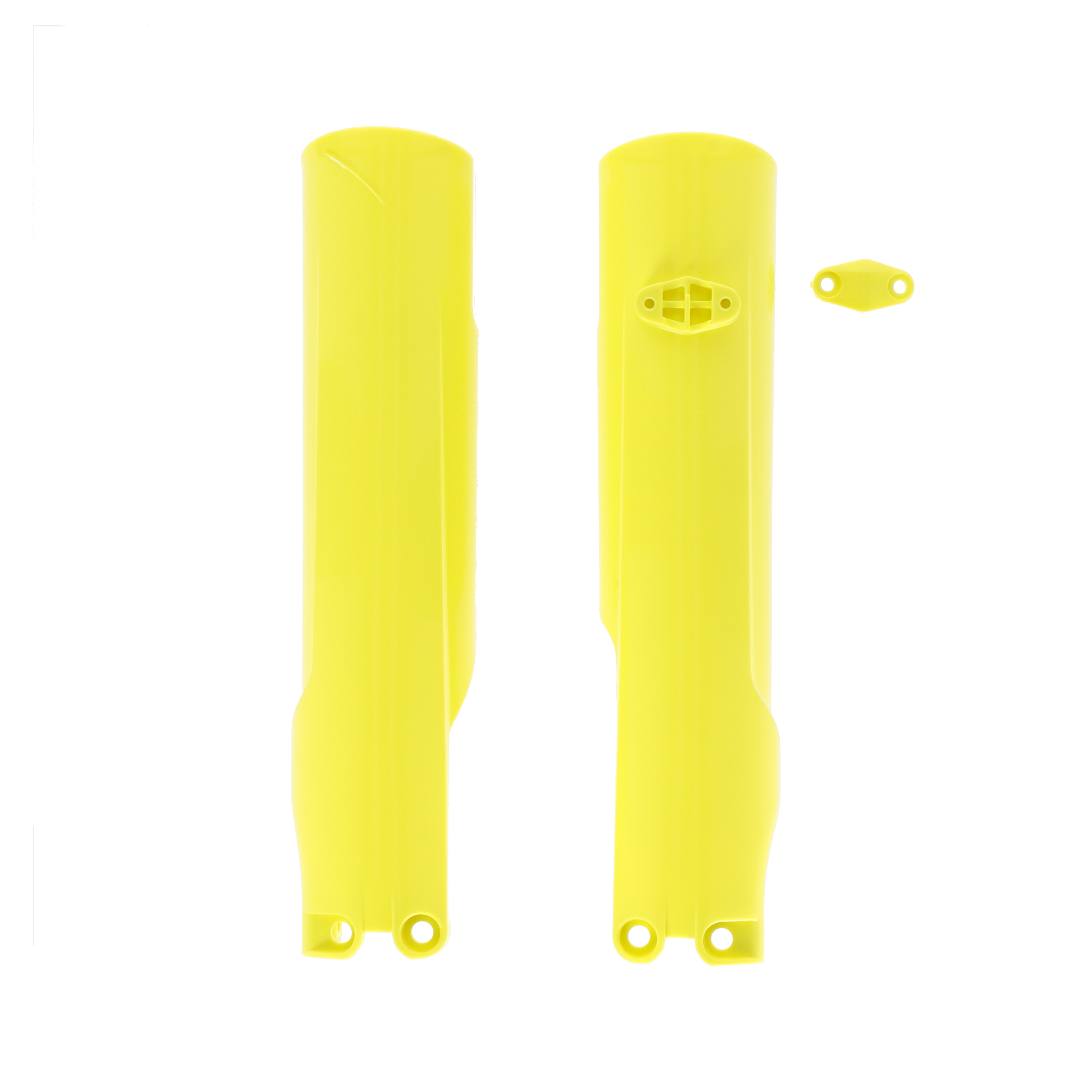 LOWER FORK CVR SET HUS YELLOW