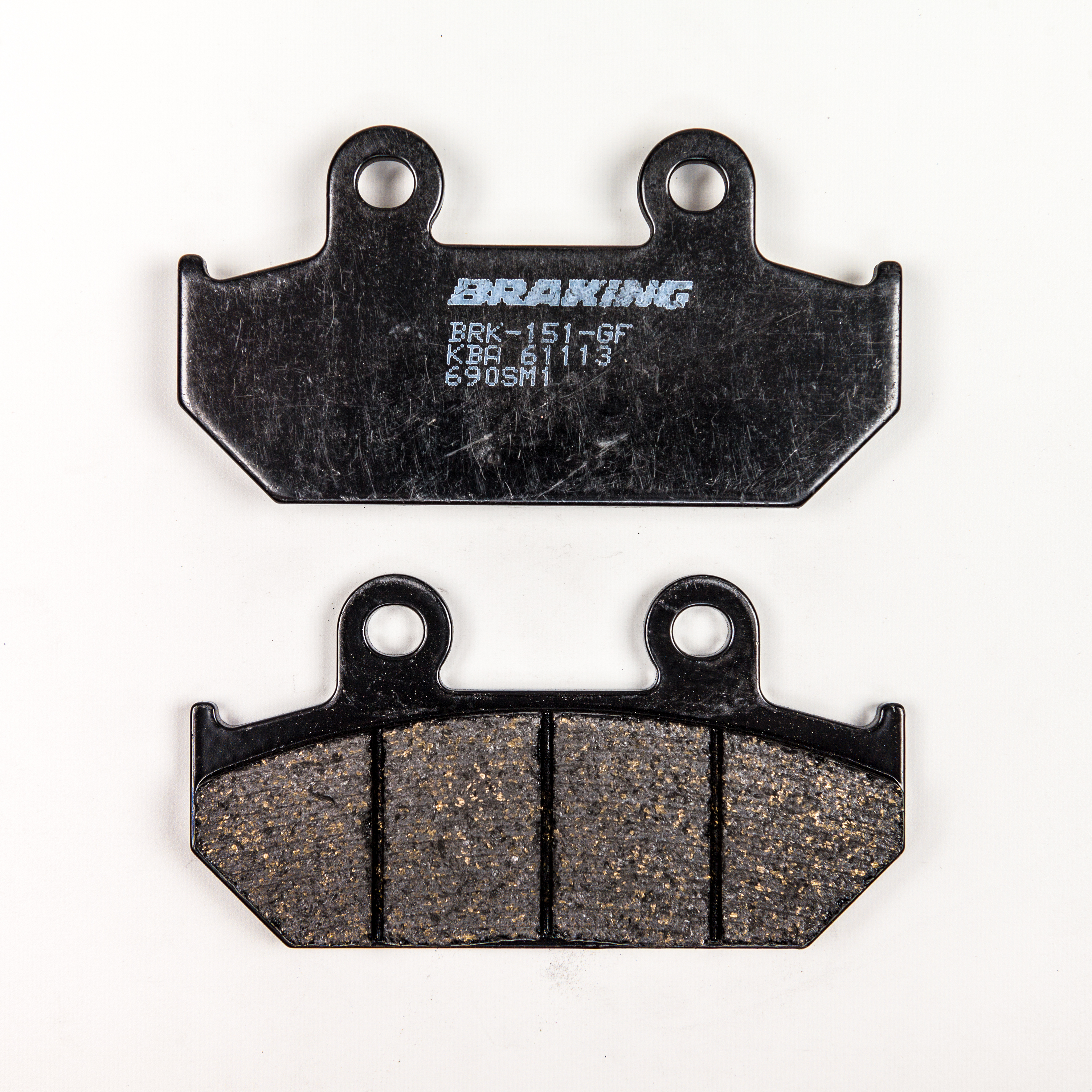 BRAKE PAD SET SEMI-METALLIC