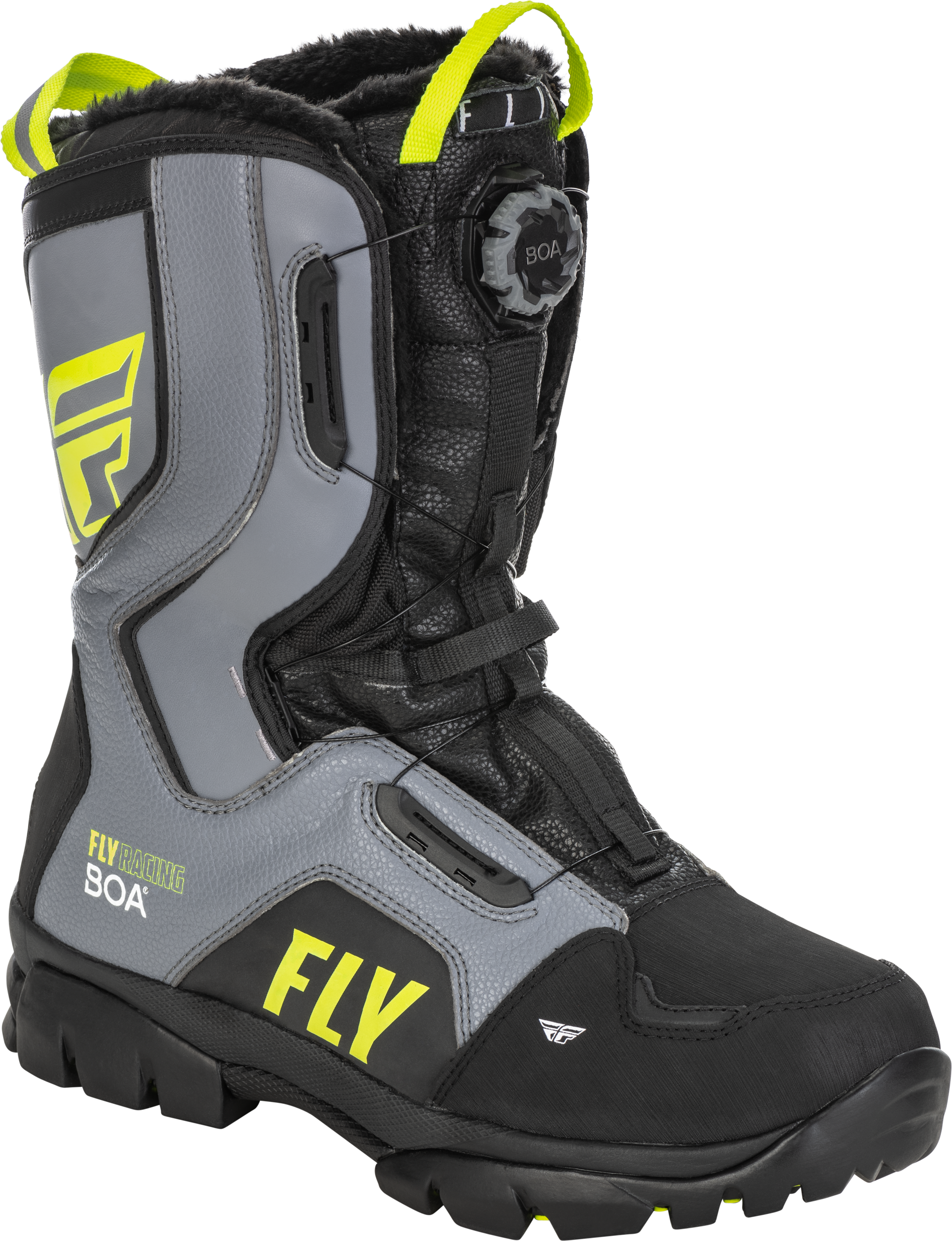 MARKER BOA BOOT BLACK/GREY/HI-VIS SZ 15