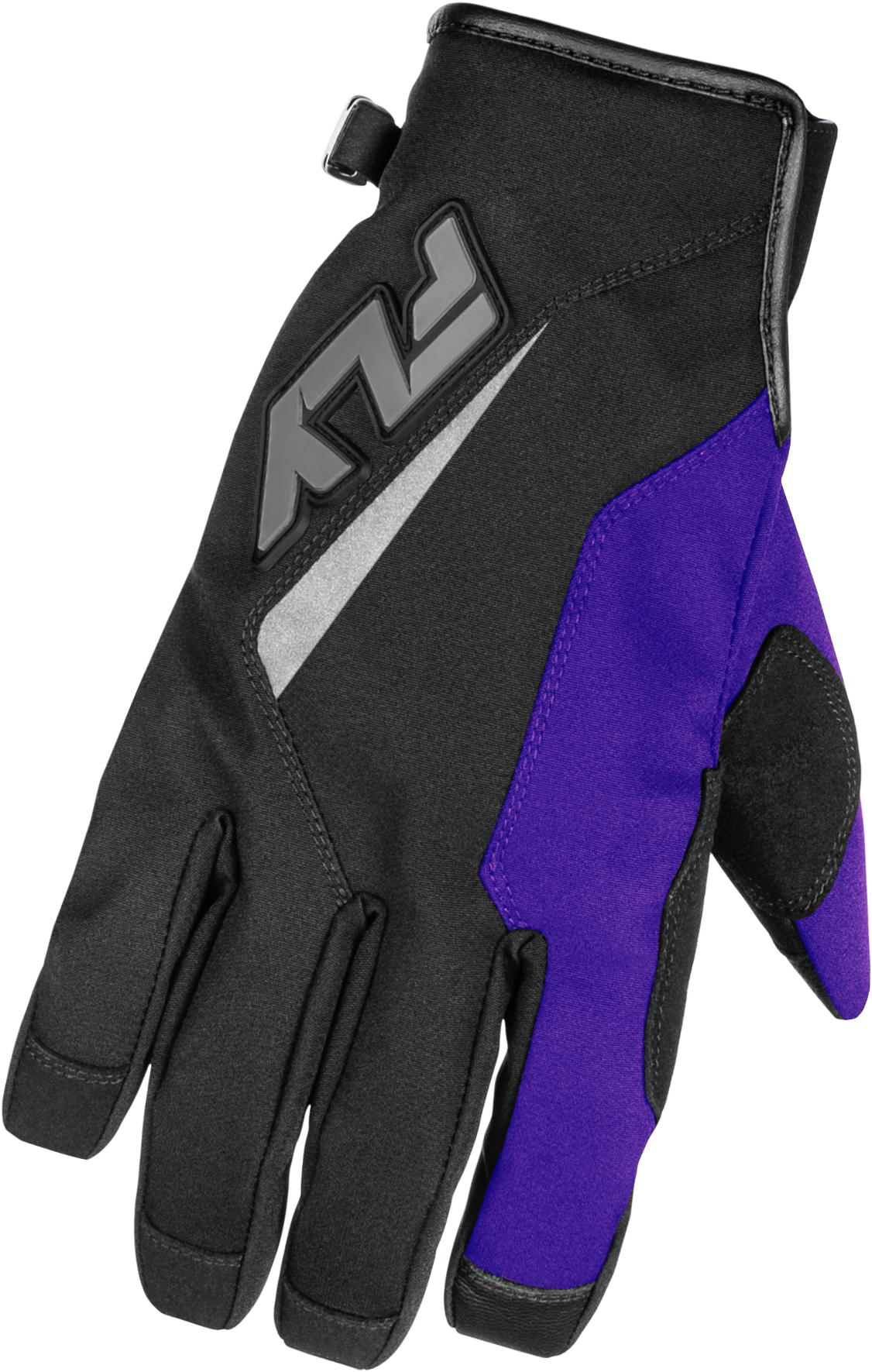 TITLE GLOVES BLACK/PURPLE/GREY 2X
