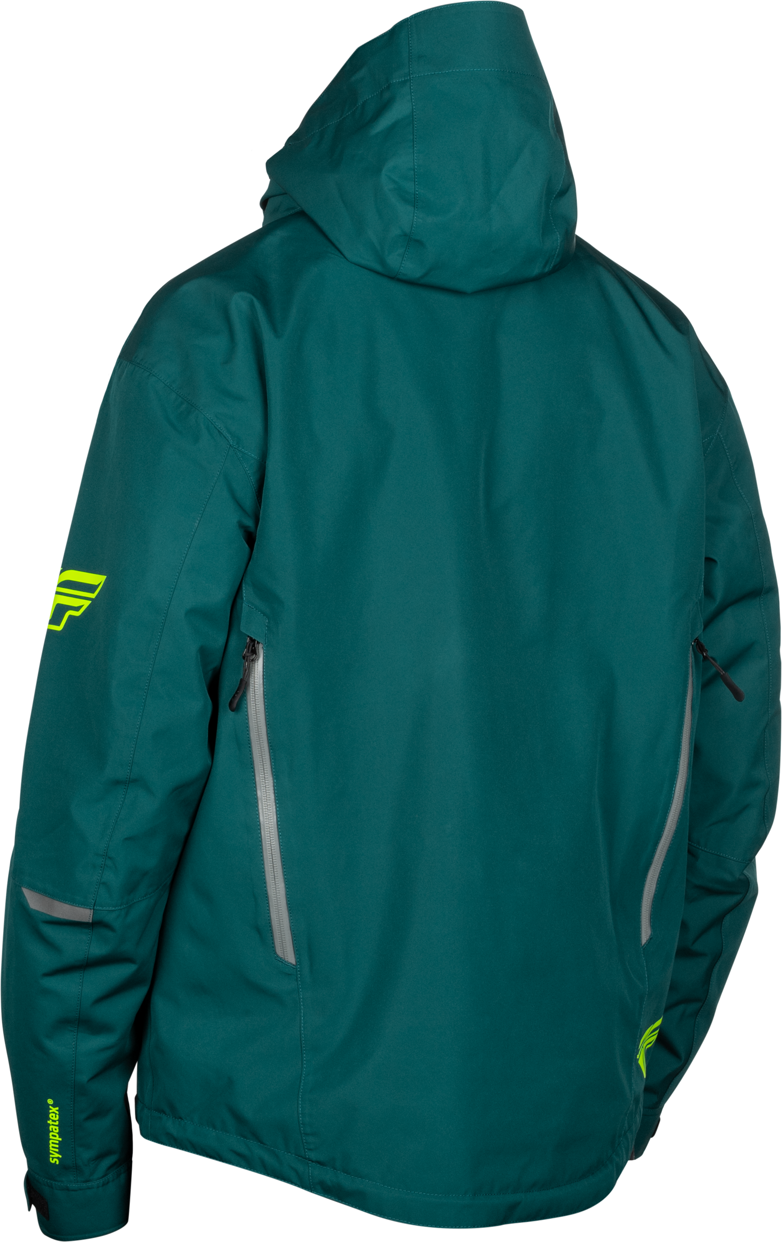 INCLINE JACKET TEAL/BLACK LG