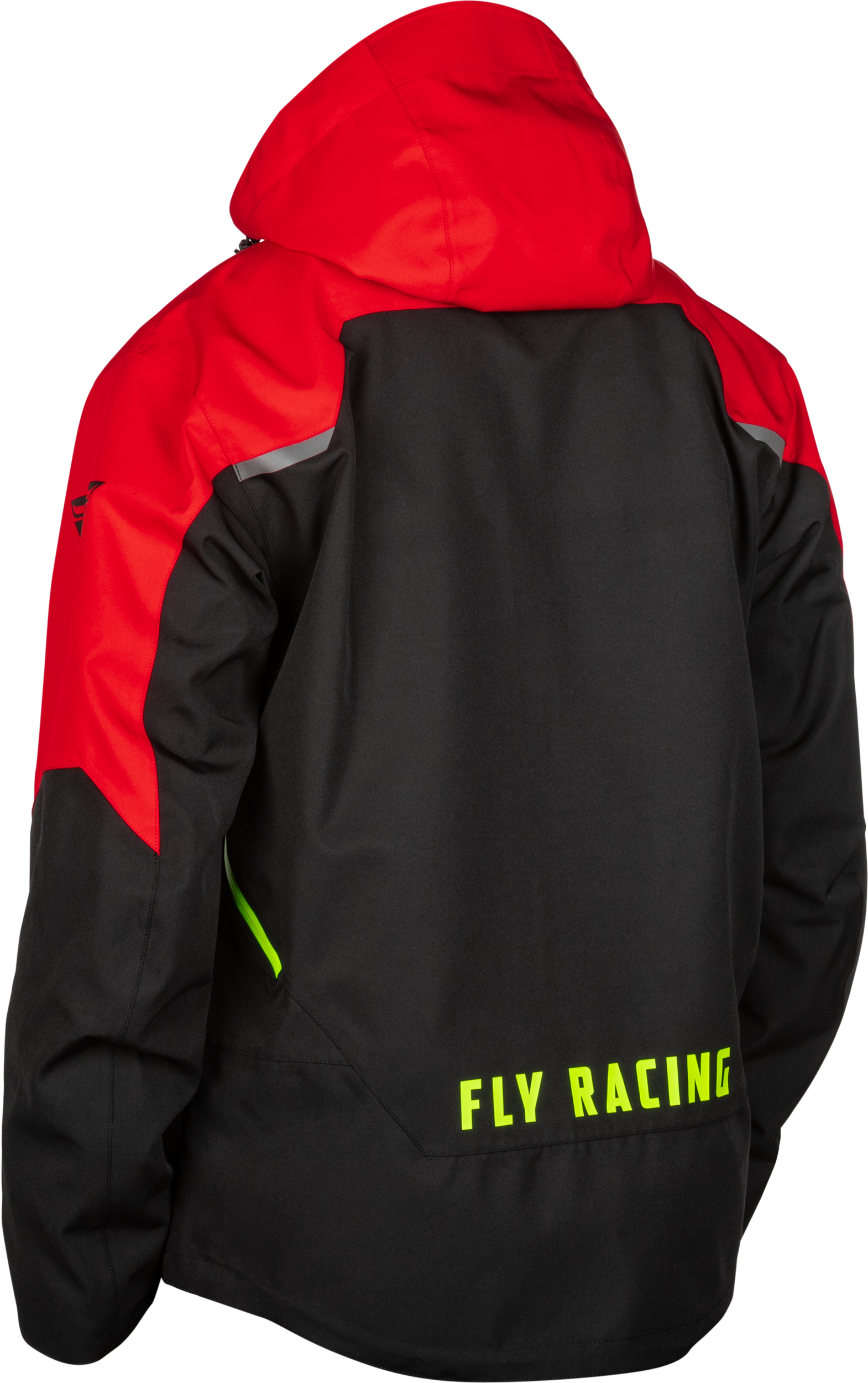 CARBON JACKET BLACK/RED XL