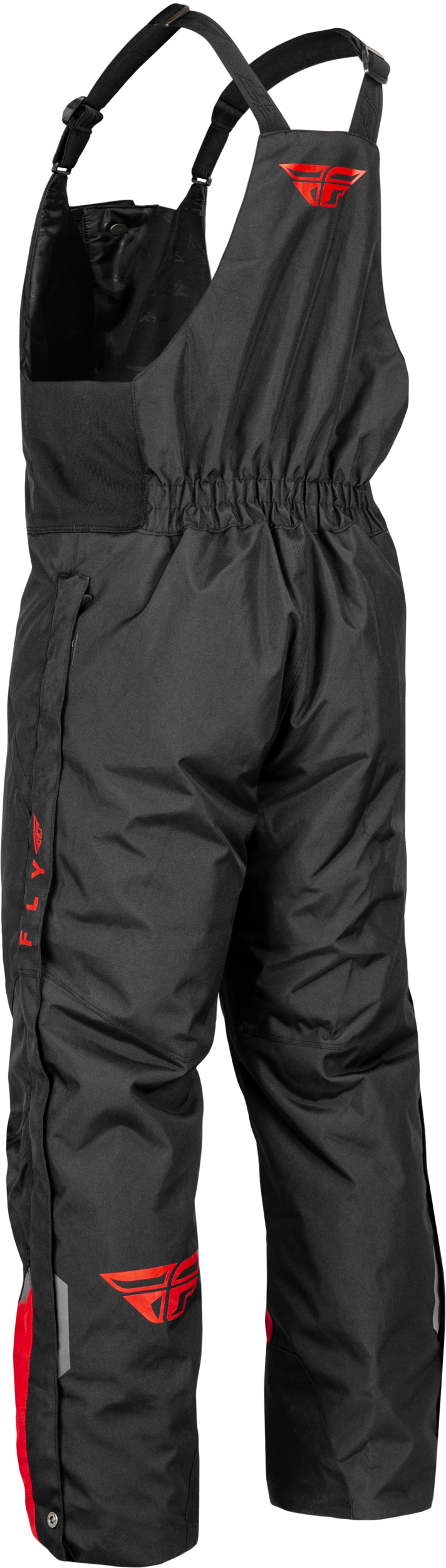 OUTPOST BIB BLACK/RED LG