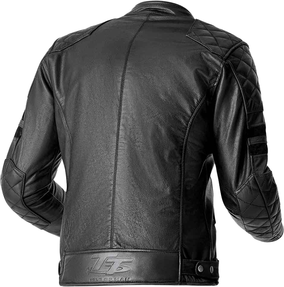 HILLBERRY D3O JACKET BLACK LEATHER 2XL