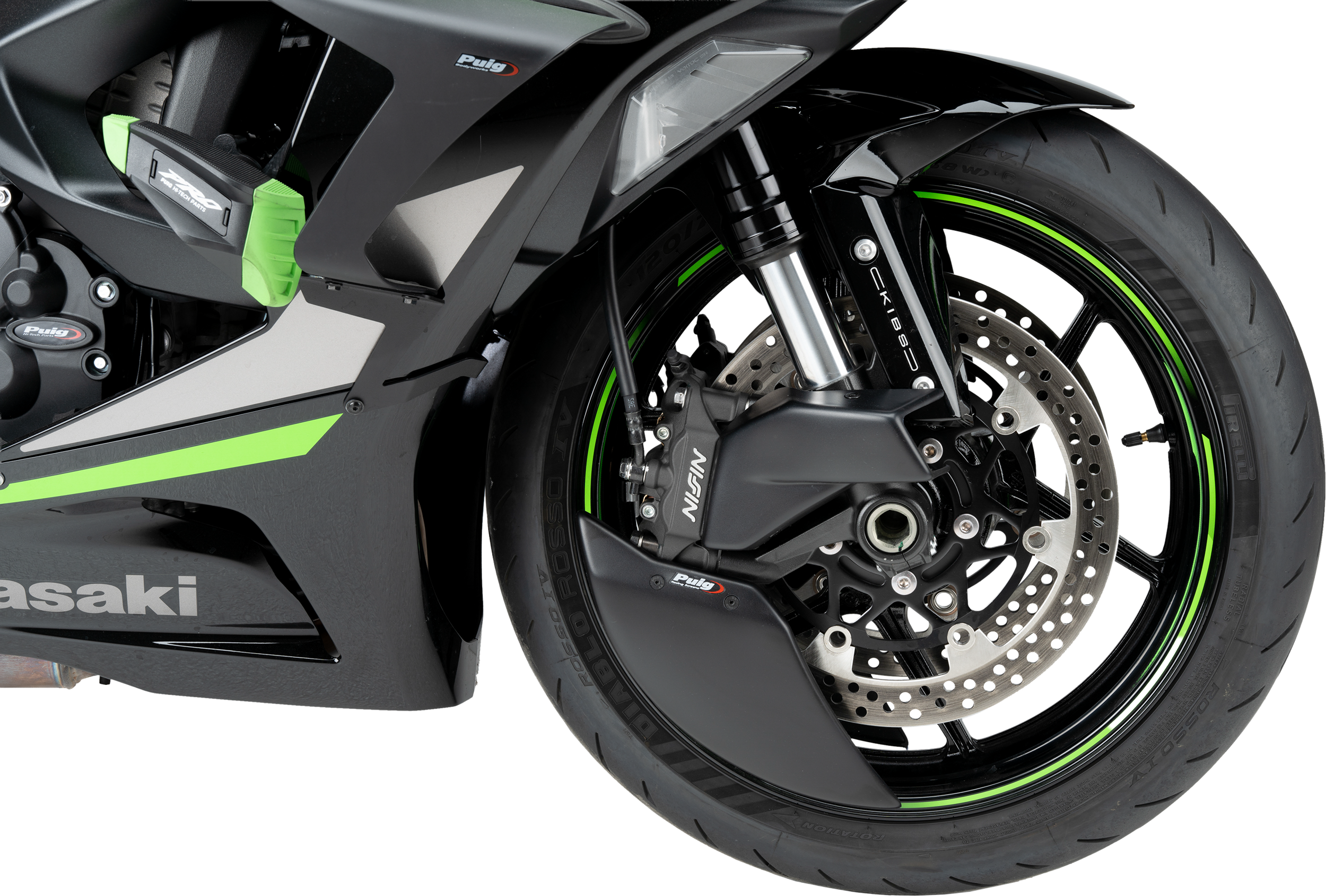 BRAKE COOLER 2.0 MATTE BLACK KAW