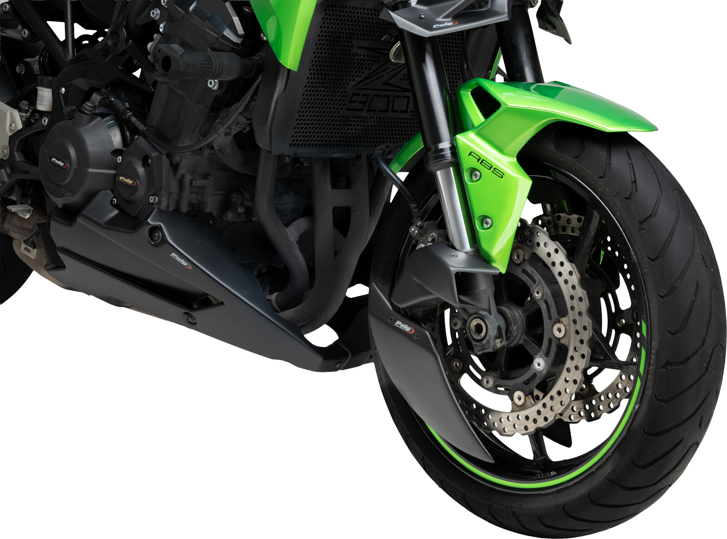 BRAKE COOLER 2.0 MATTE BLACK KAW