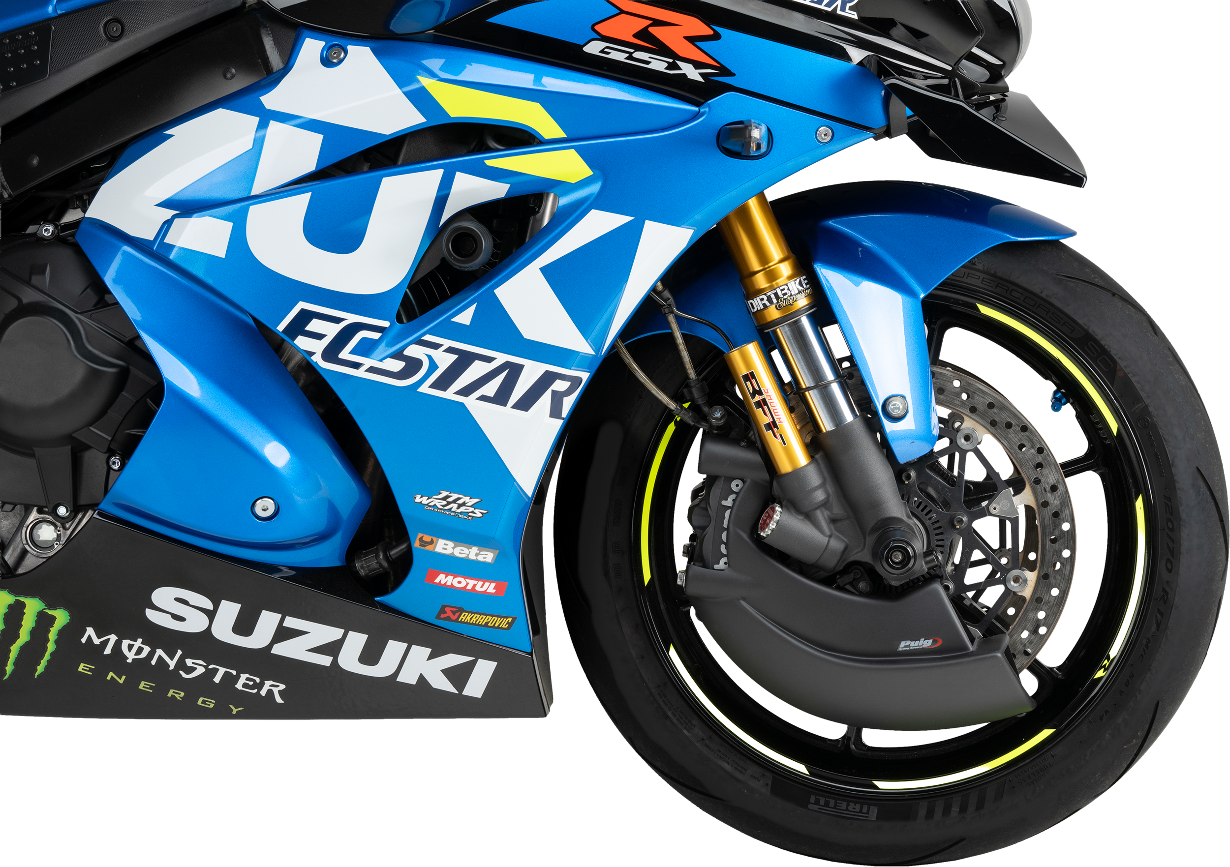 BRAKE COOLER MATTE BLACK SUZ