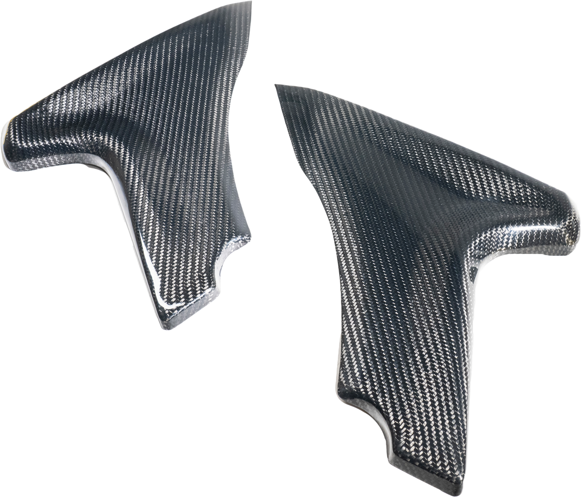 CARBON FIBER FAIRING LOWERS CVO ROAD GLIDE 23-25
