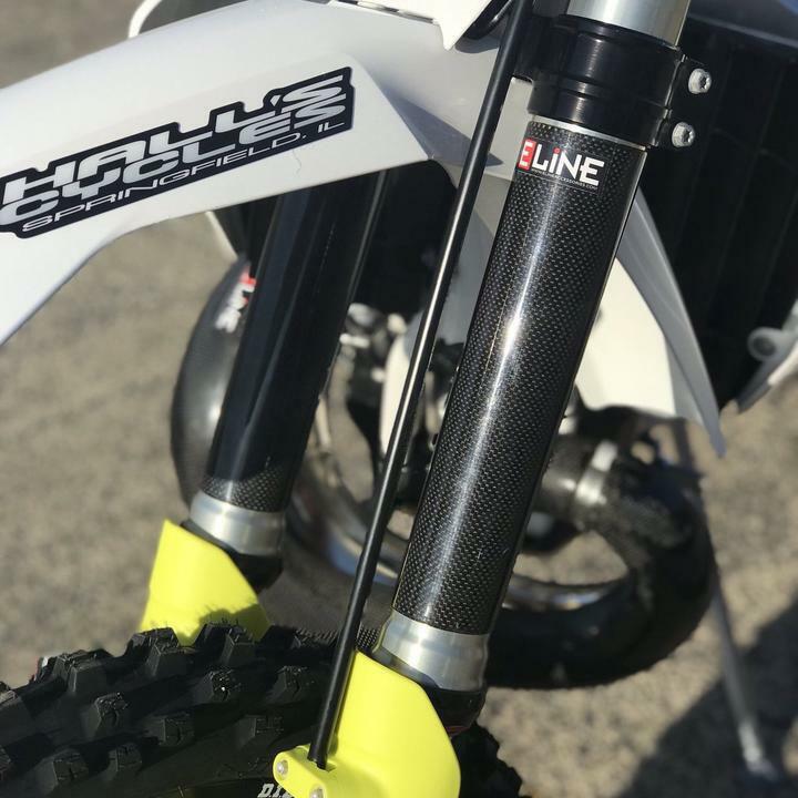 CARBON FIBER FORK GUARDS UNI