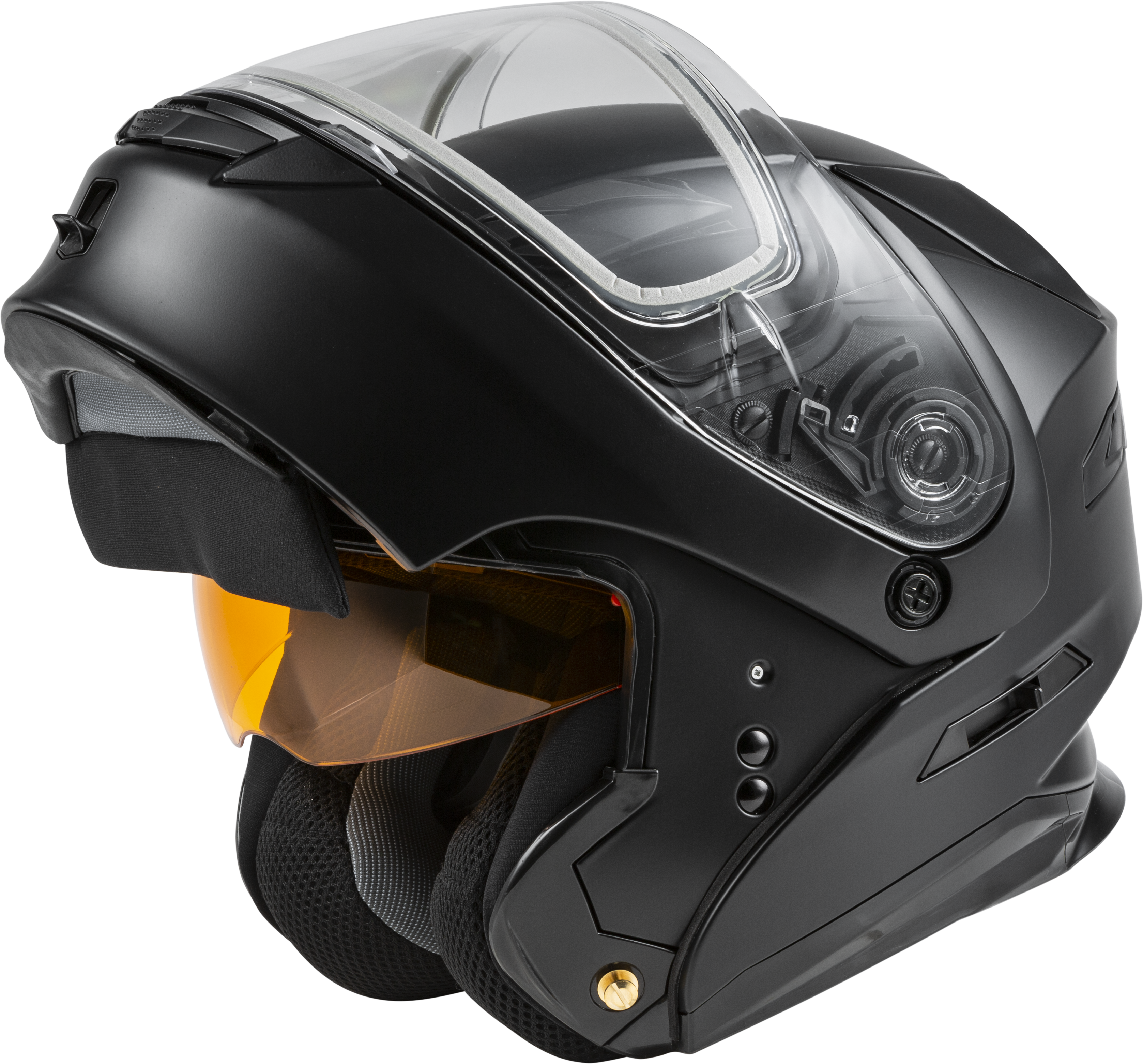 MD-01S MODULAR SNOW HELMET MATTE BLACK LG