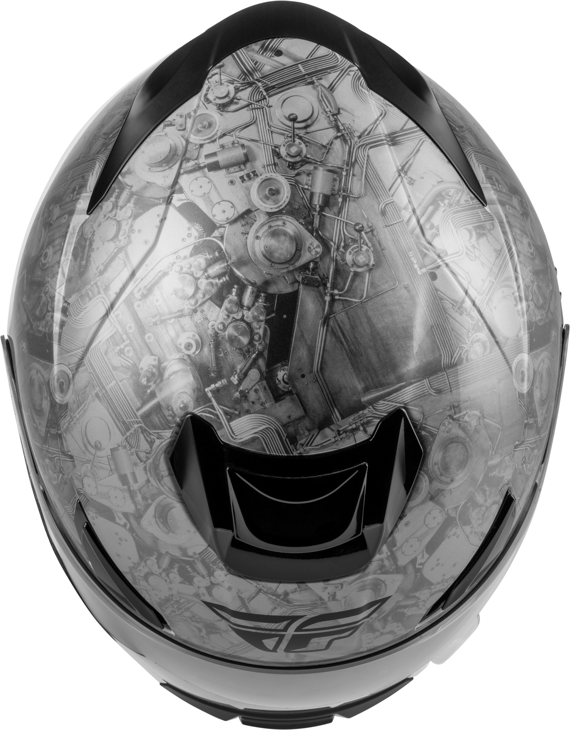 SENTINEL MECH HELMET BLACK/WHITE/GREY MD