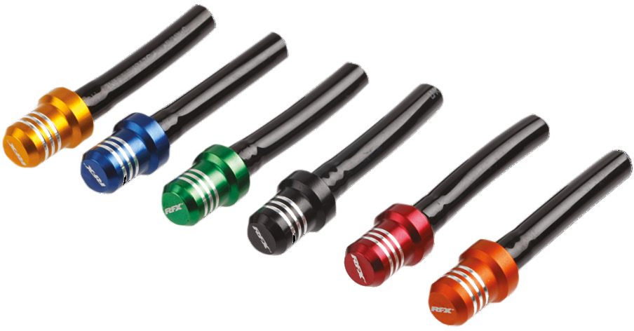 SHORT VENT TUBE BLACK 1 WAY CAP