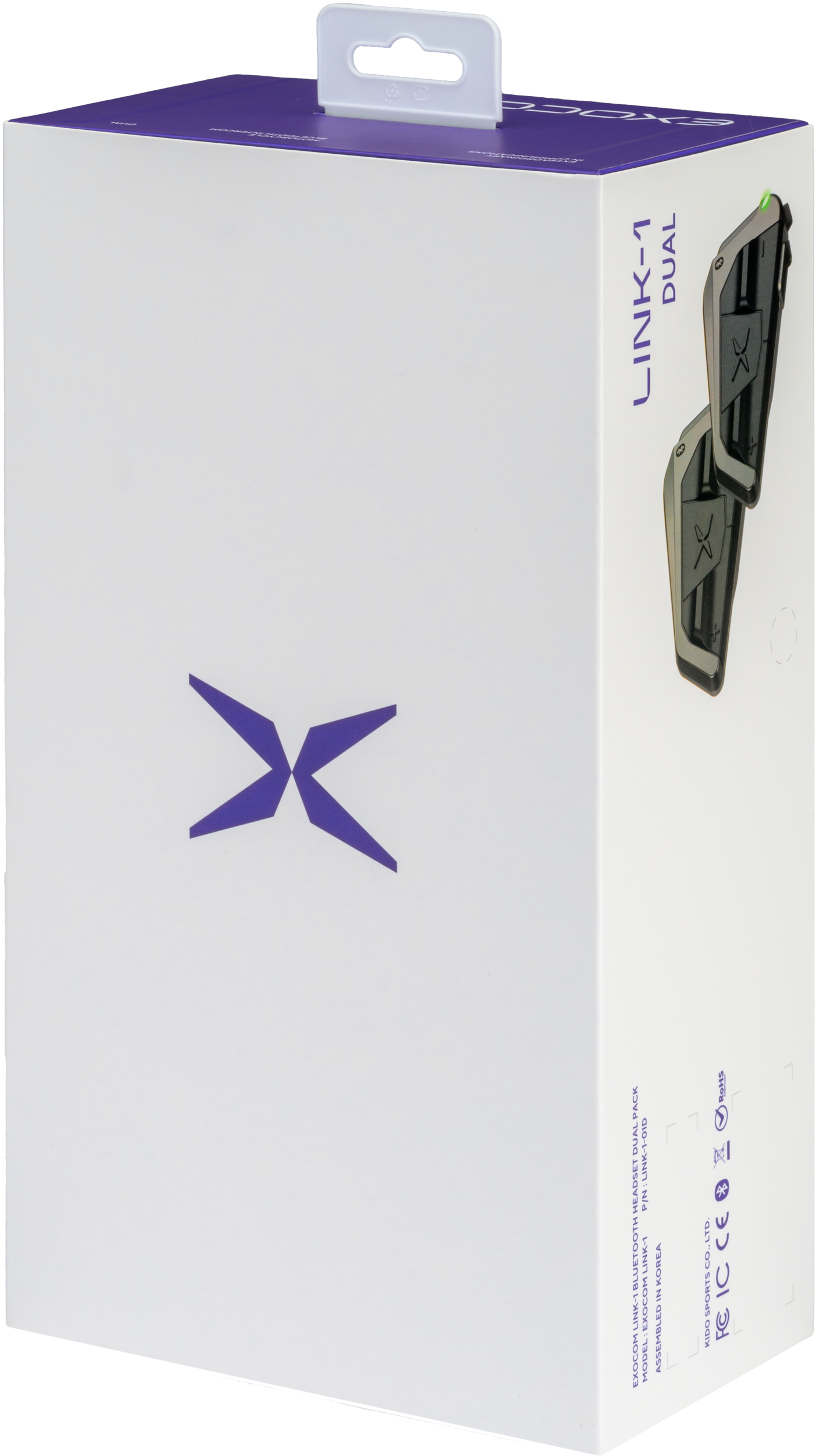 EXOCOM LINK-1 BLUETOOTH COMMUNICATOR (DUAL PACK)