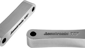 ACCUTRONIX SMOOTH FENDER SPACERS 49MMX5/8" CHROME