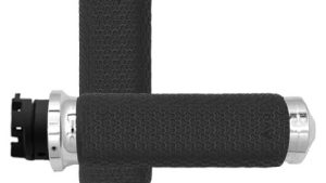 AVON MEMORY FOAM GRIPS CHROME INDIAN SCOUT