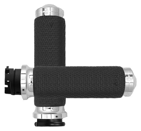 AVON MEMORY FOAM GRIPS CHROME INDIAN SCOUT