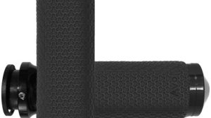 AVON MEMORY FOAM GRIPS 1.5" MEDIUM BLACK INDIAN TOURING