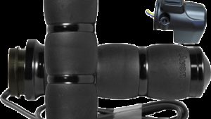 AVON VELVET AIR HEATED BLACK TWIST GRIP