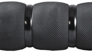 AVON AIR CUSHIONED GRIPS W/CABLE THROTTLE BLACK