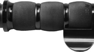 AVON AIR CUSHIONED GRIPS TBW THROTTLE BOSS BLACK