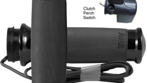 AVON CUSTOM CONTOUR FBW HEATED GRIPS 15-UP FLTR BLACK