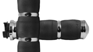 AVON AIR CUSHIONED GRIPS 1" CHROME