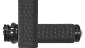 AVON CABLE THROTTLE MEMORY FOAM GRIP BLACK