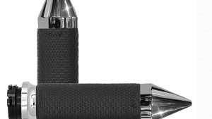 AVON CABLE THROTTLE MEMORY FOAM GRIP CHROME