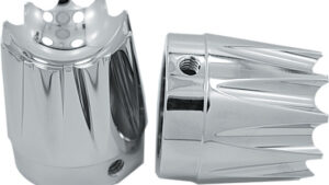 AVON AXLE NUT COVER EXCALIBUR CHROME 1"