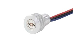 BAGGERNATION LIGHTNING BOLTS WHTE/AMBER LED SILVER