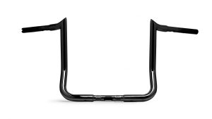 BAGGERNATION 14" MONKEY BAGGER BARS BLACK `86-23 FLH/FLT