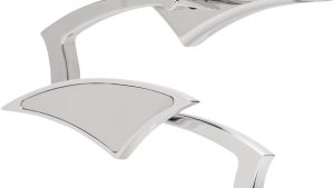 BAGGERNATION POWER MIRRORS CHROME  5.75"x1.75"