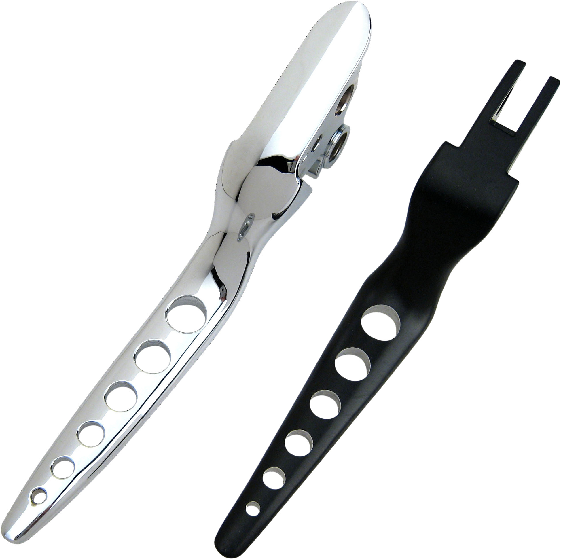 BAGGERNATION RACE LEVERS HYDRAULIC CHROME `14-16 FLH/T