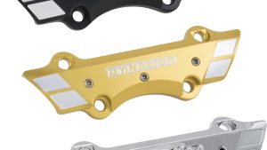 BAGGERNATION SUPER RISER CLAMP 1" WELD WING CHROME