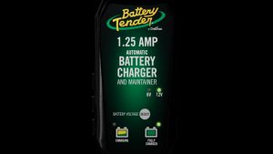 BATTERY TENDER SELECTABLE 1.25 AMP CHARGER 6/12 VOLT