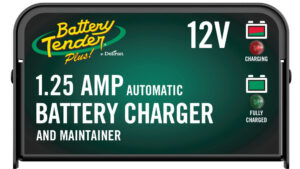 BATTERY TENDER PLUS 1.25 AMP 12 VOLT CHARGER