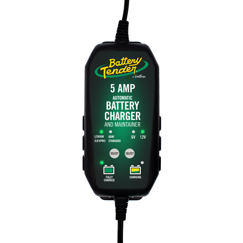 BATTERY TENDER PLUS 5 AMP HE CHARGER
